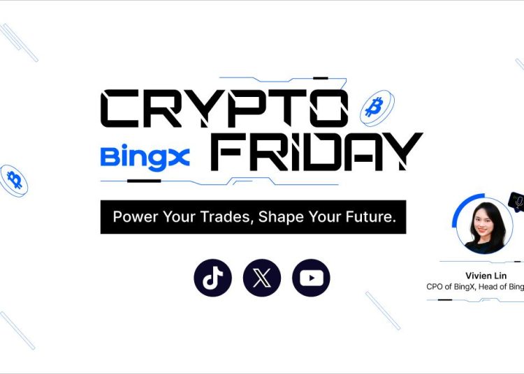 إطلاق سلسلة “Crypto Friday” من BingX لتمكين المتداولين بالمعرفة والتحليل