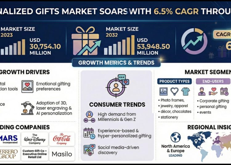 Personalized Gifts Market Set to Reach USD 52.9 Billion Amid Rising Tensions