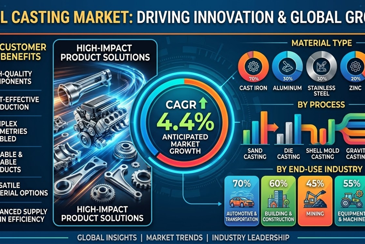 Ancient Craft, Modern Imperative: How the Global Metal Casting Market Is Forging the Future of EVs, Aerospace, and Infrastructure on Its Way to USD 240.61 Billion by 2035